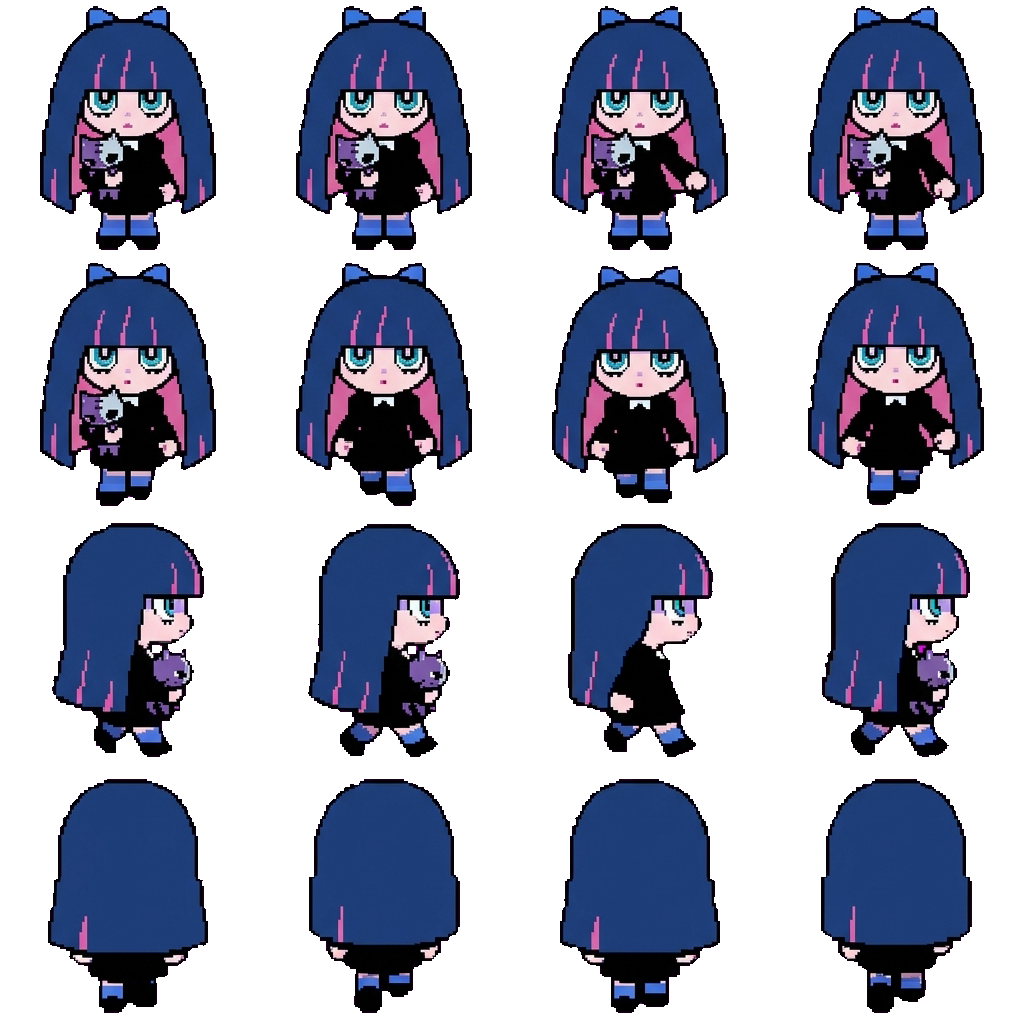 Stoking movement sprite