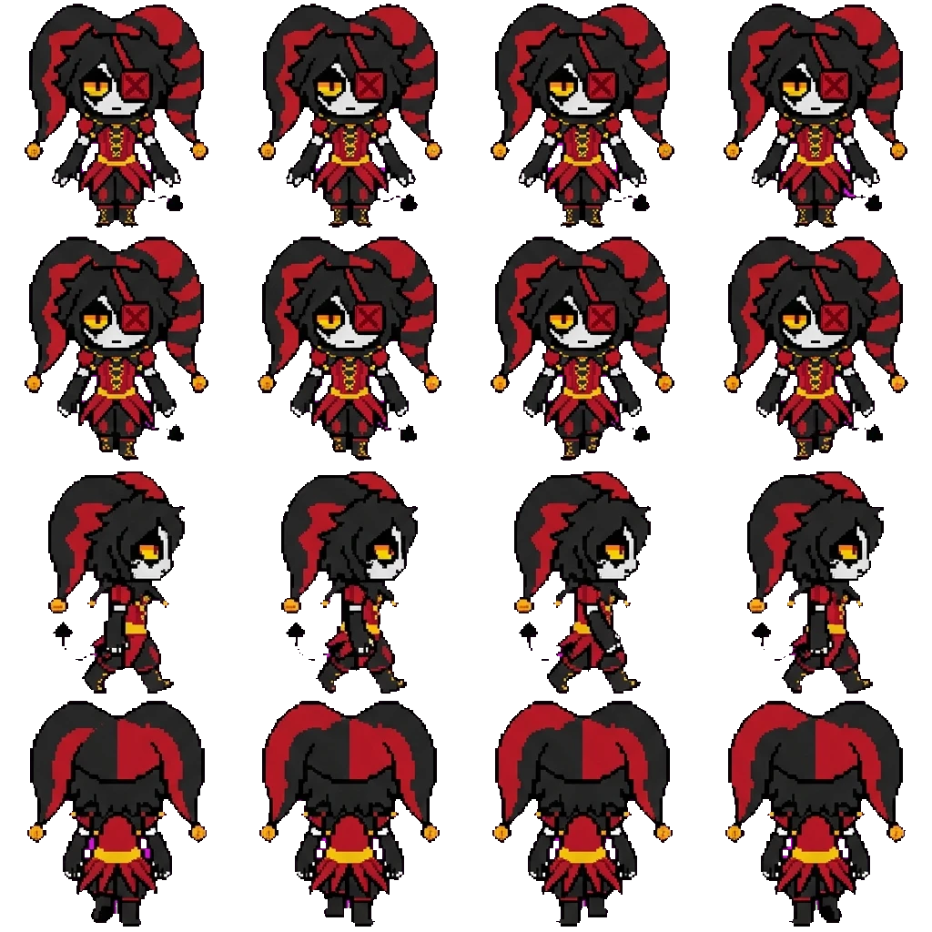 Blot movement sprite