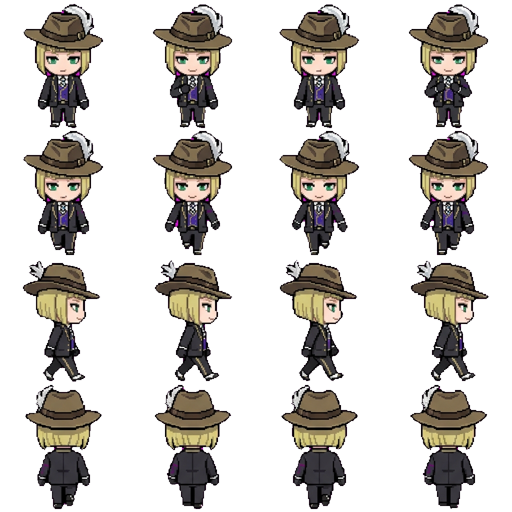 Rook hunt movement sprite