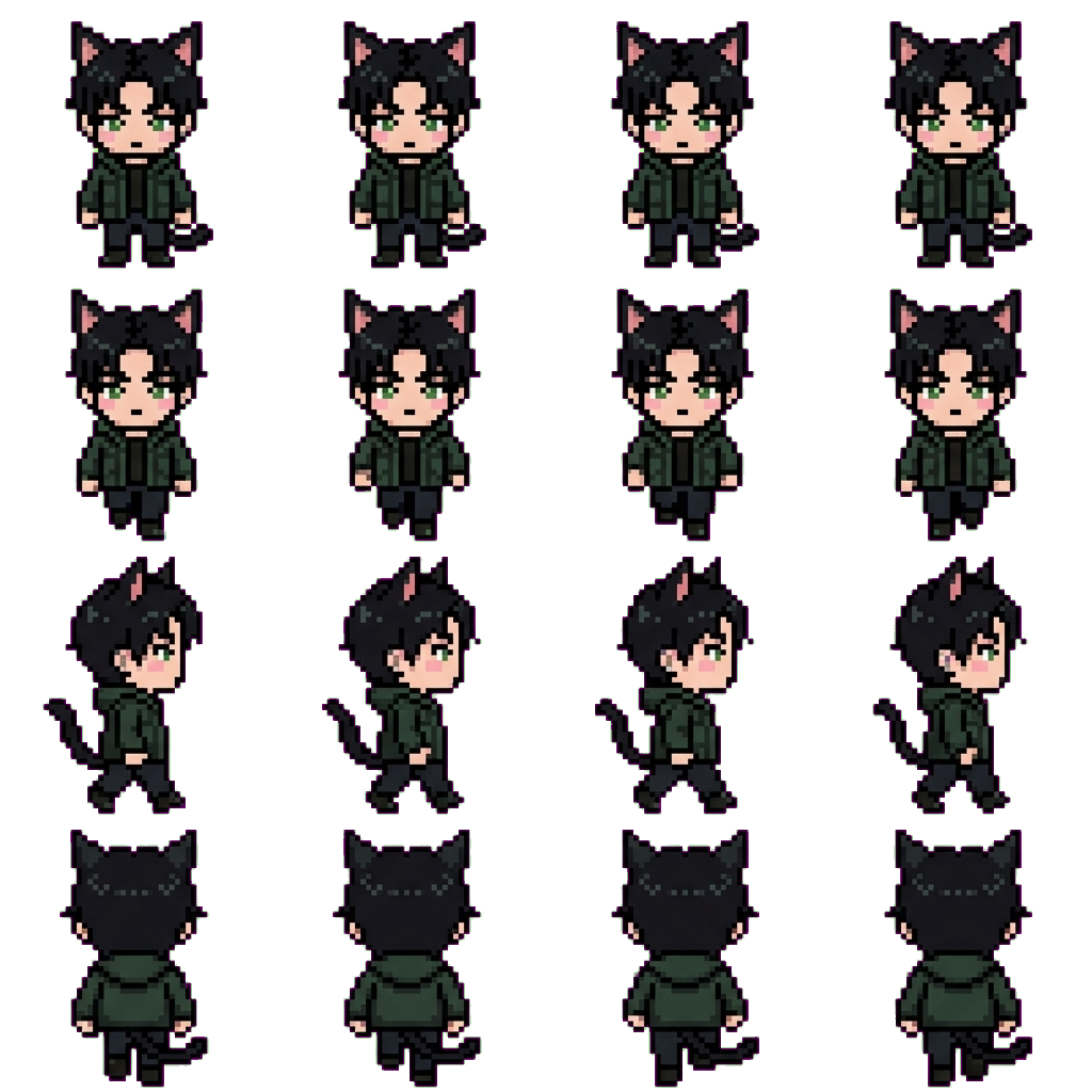Yuma movement sprite