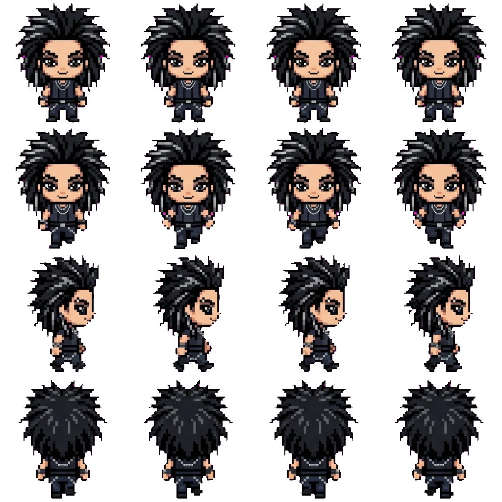 bill kaulitz movement sprite