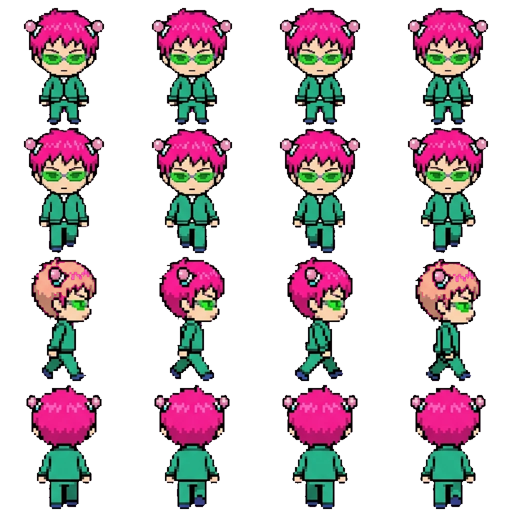 Saiki movement sprite