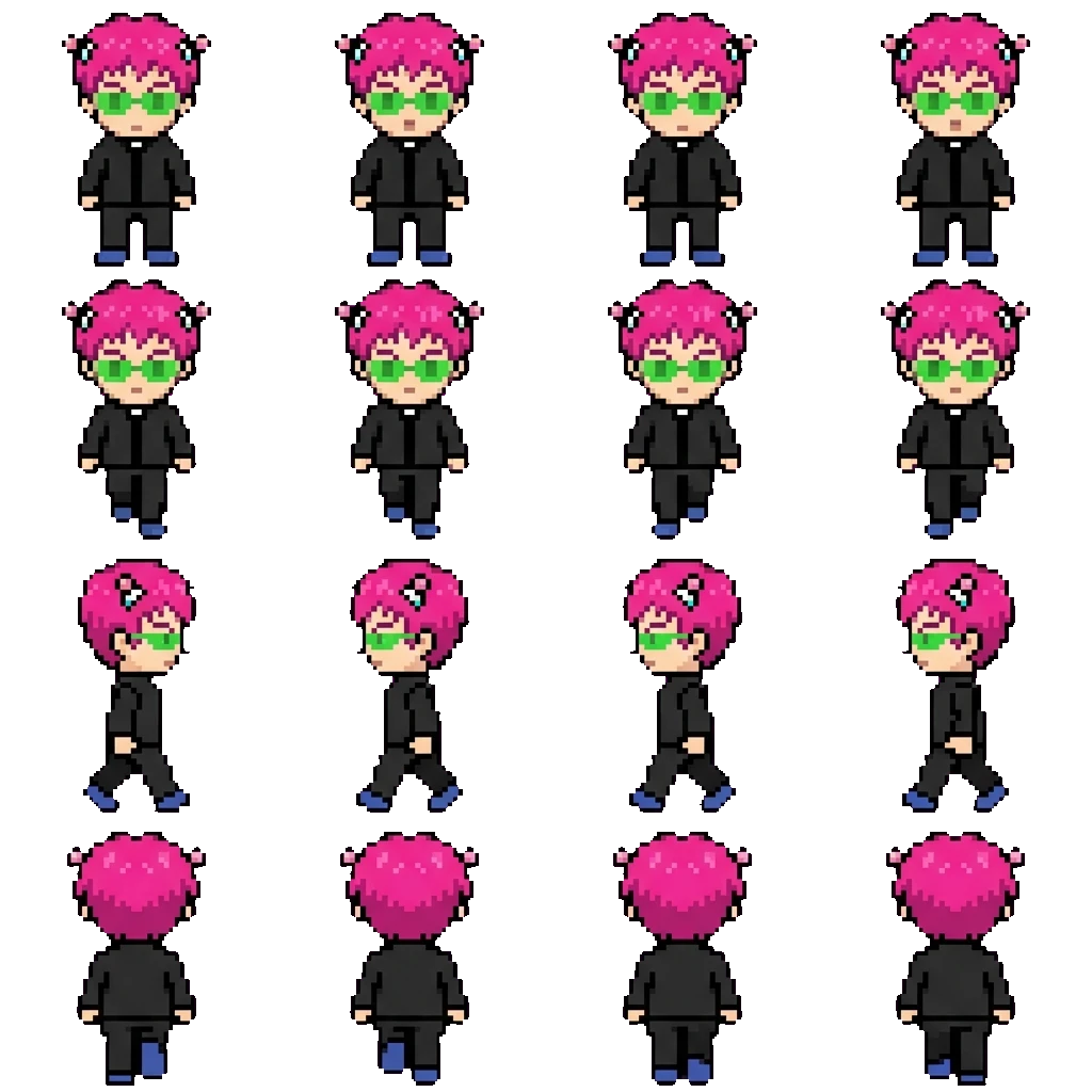 Saiki movement sprite