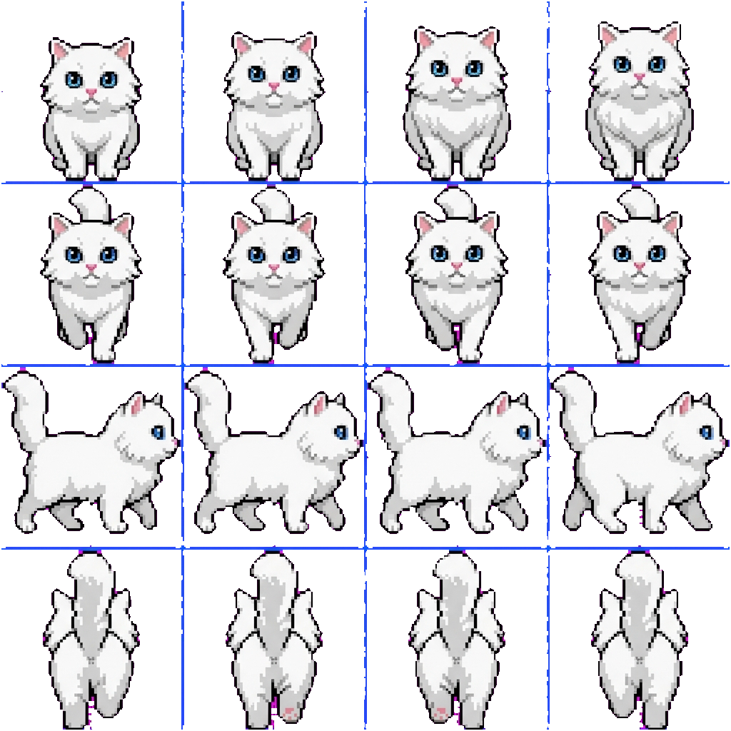 Mickey movement sprite
