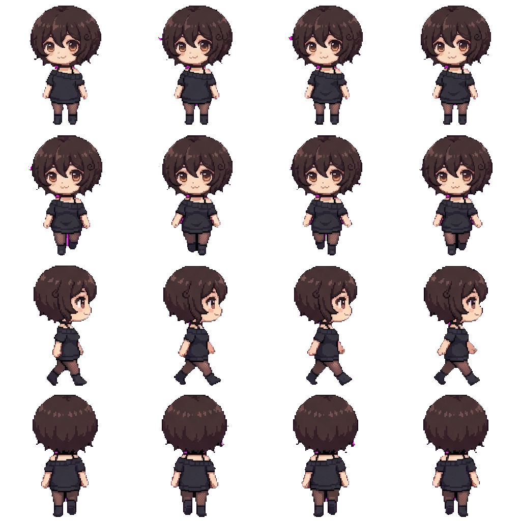 Eve movement sprite
