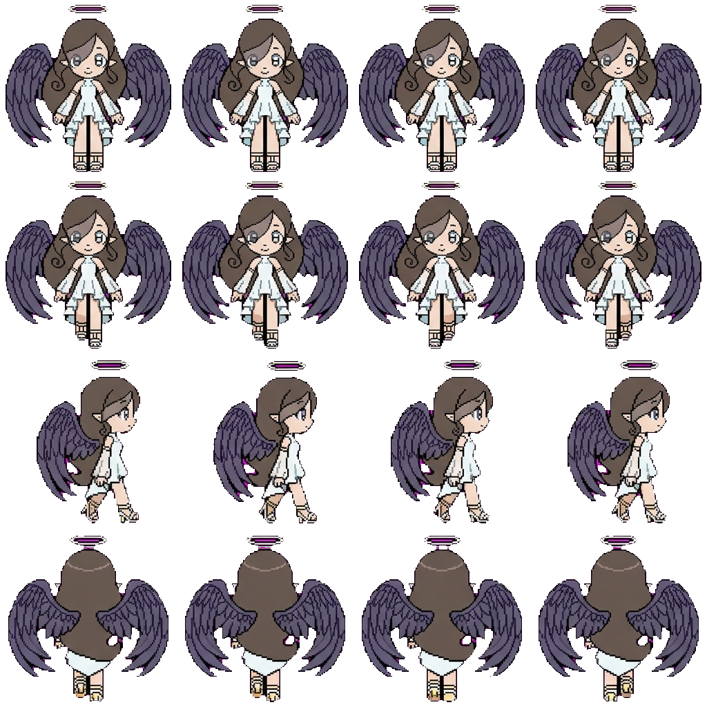 Angel movement sprite