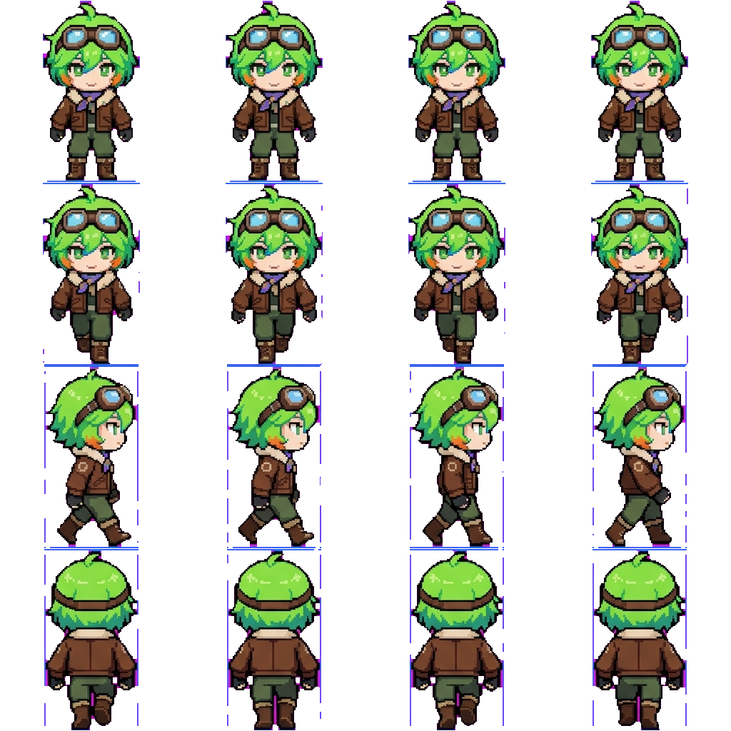 ParrotX2 movement sprite