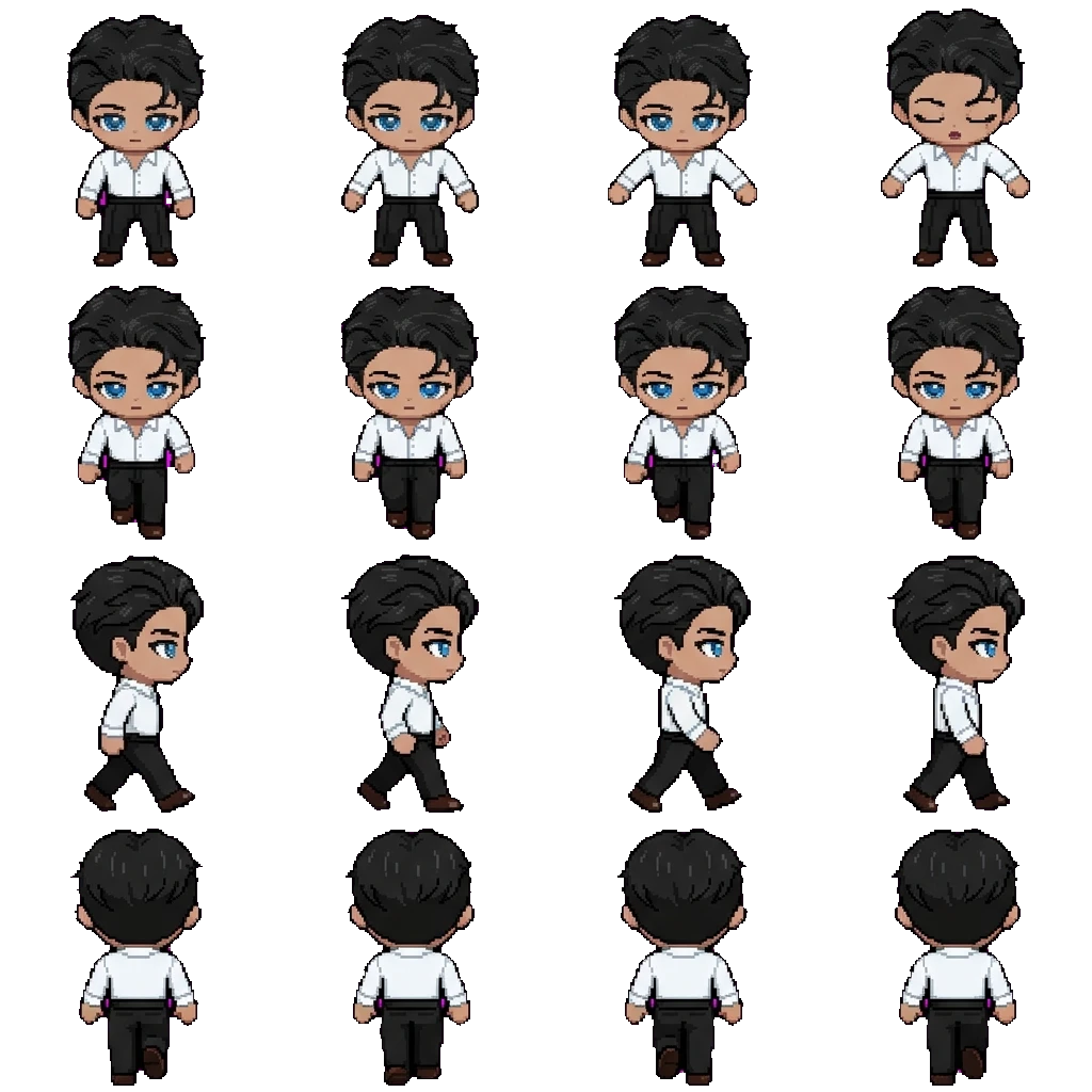 Victor movement sprite