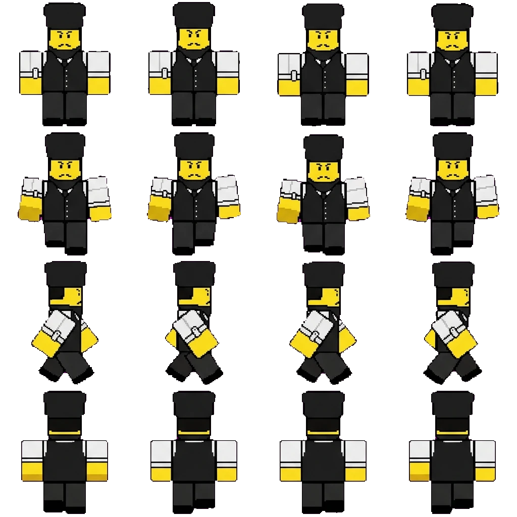 Soldier movement sprite