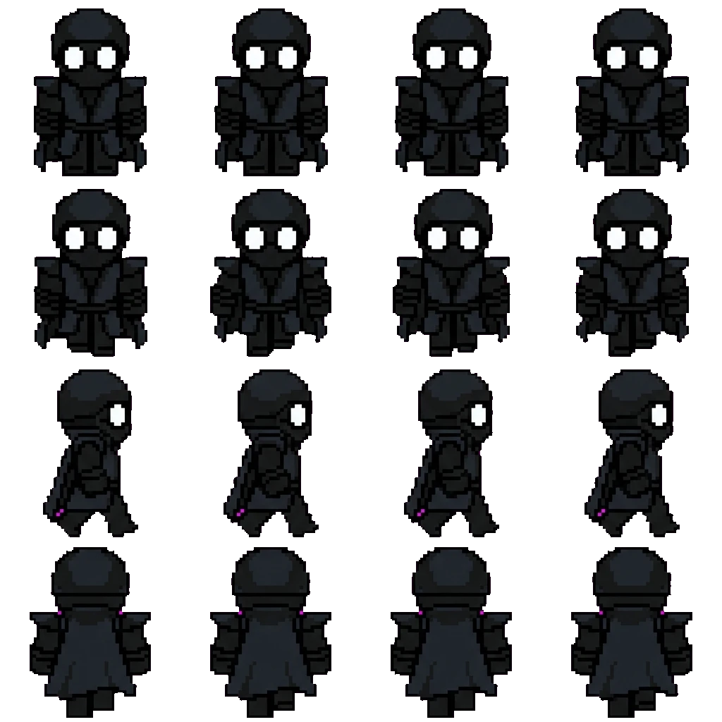 Shinobi (Samuel Samson) movement sprite