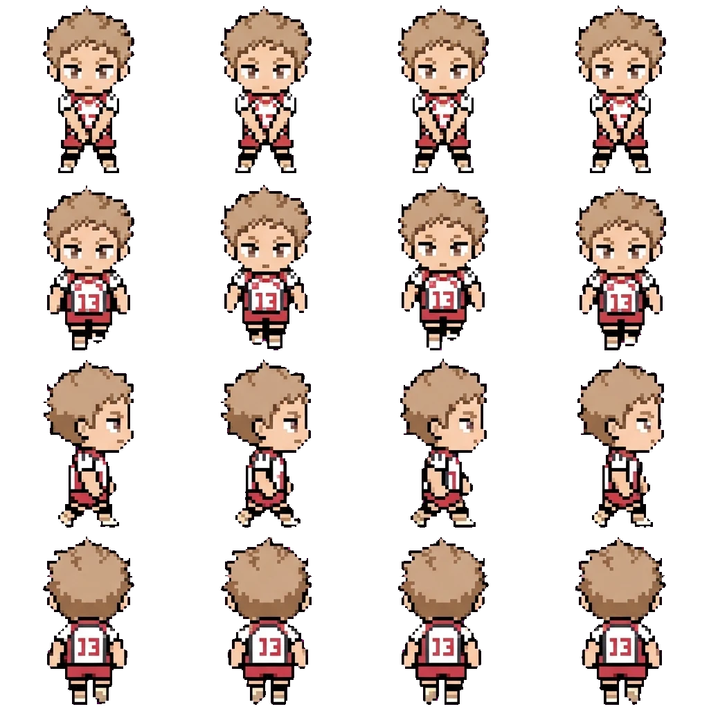 Yaku movement sprite