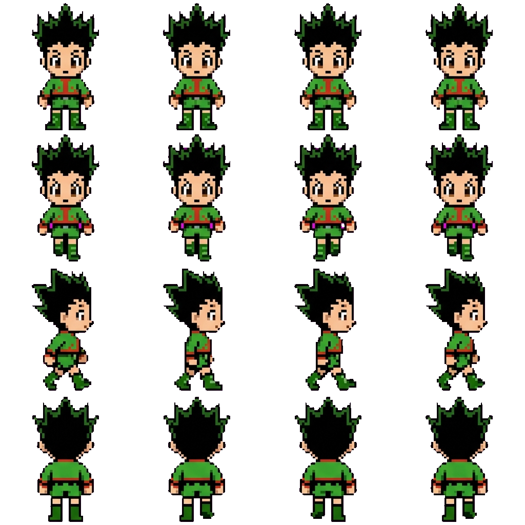 Gon freecs movement sprite