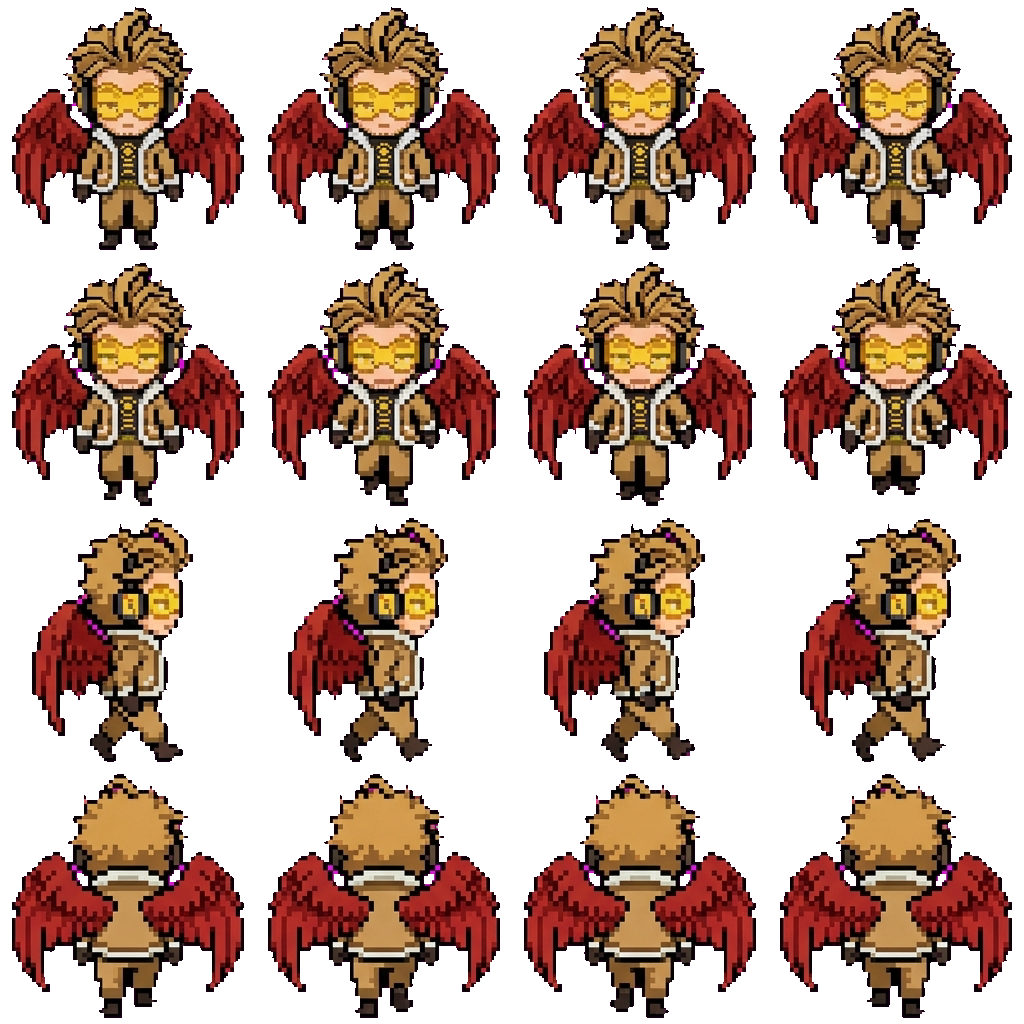 Keigo movement sprite