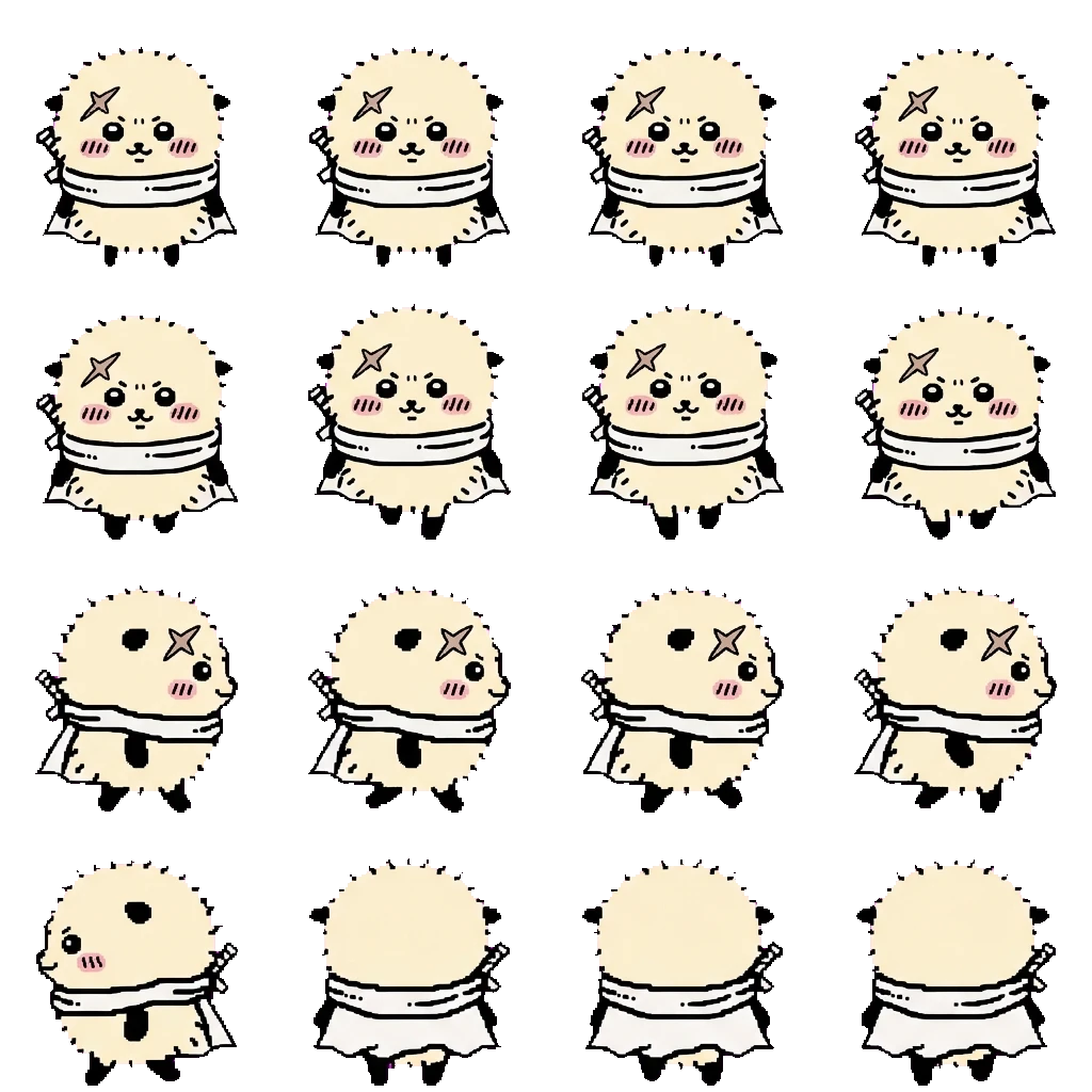 Rakko (ラッコ) movement sprite
