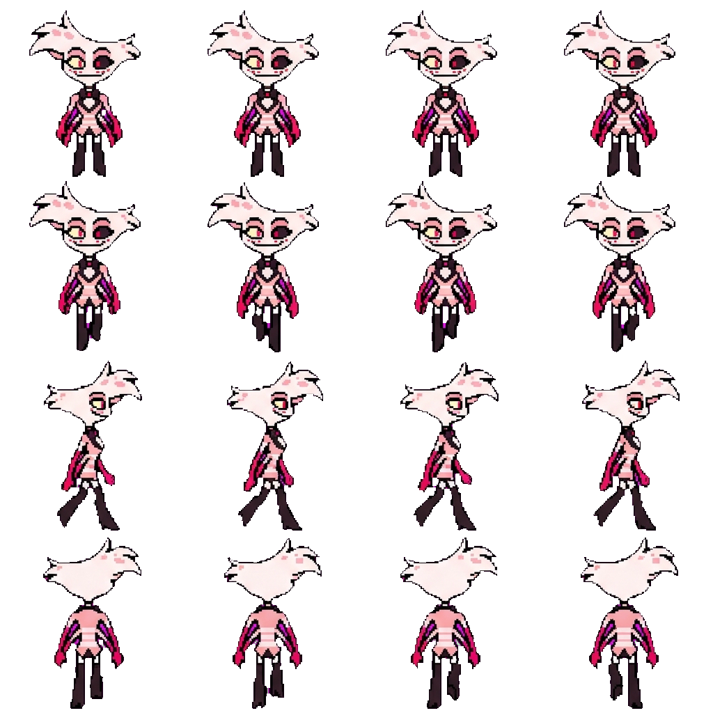 Angel Dust movement sprite