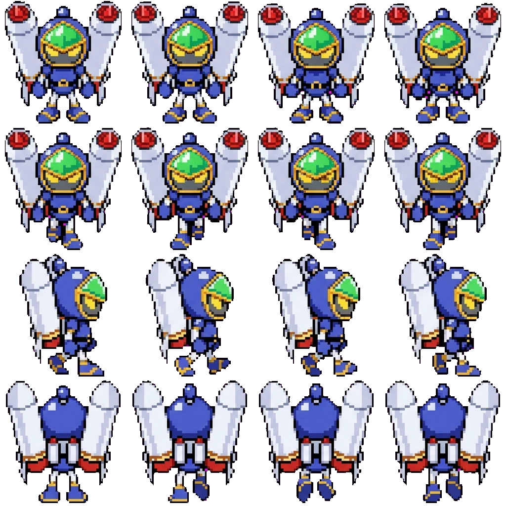 Jet movement sprite