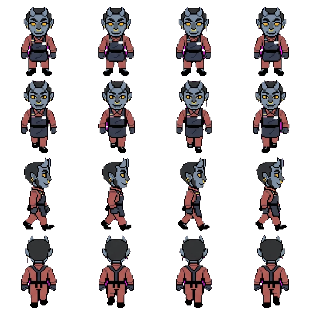 Vital movement sprite