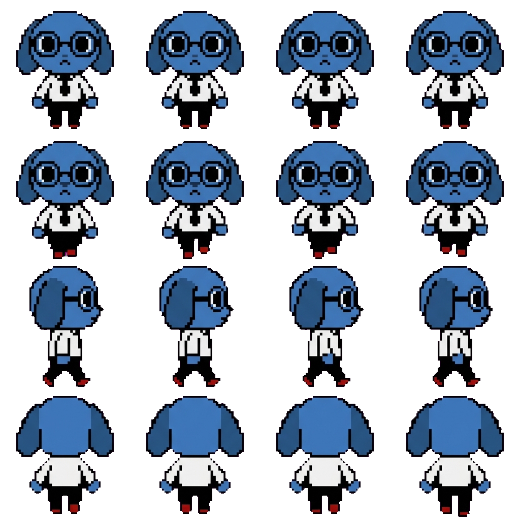 Secretary (1) movement sprite