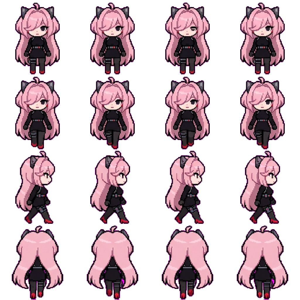 Lisa eve movement sprite