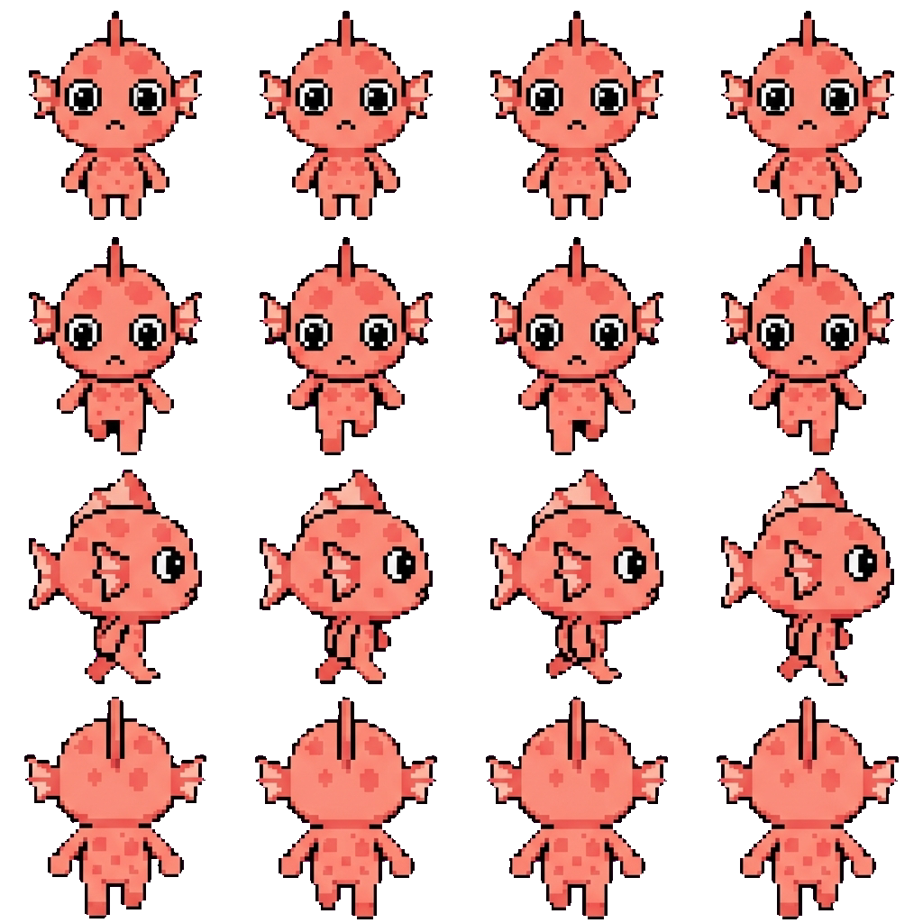 Nori Bubbles movement sprite