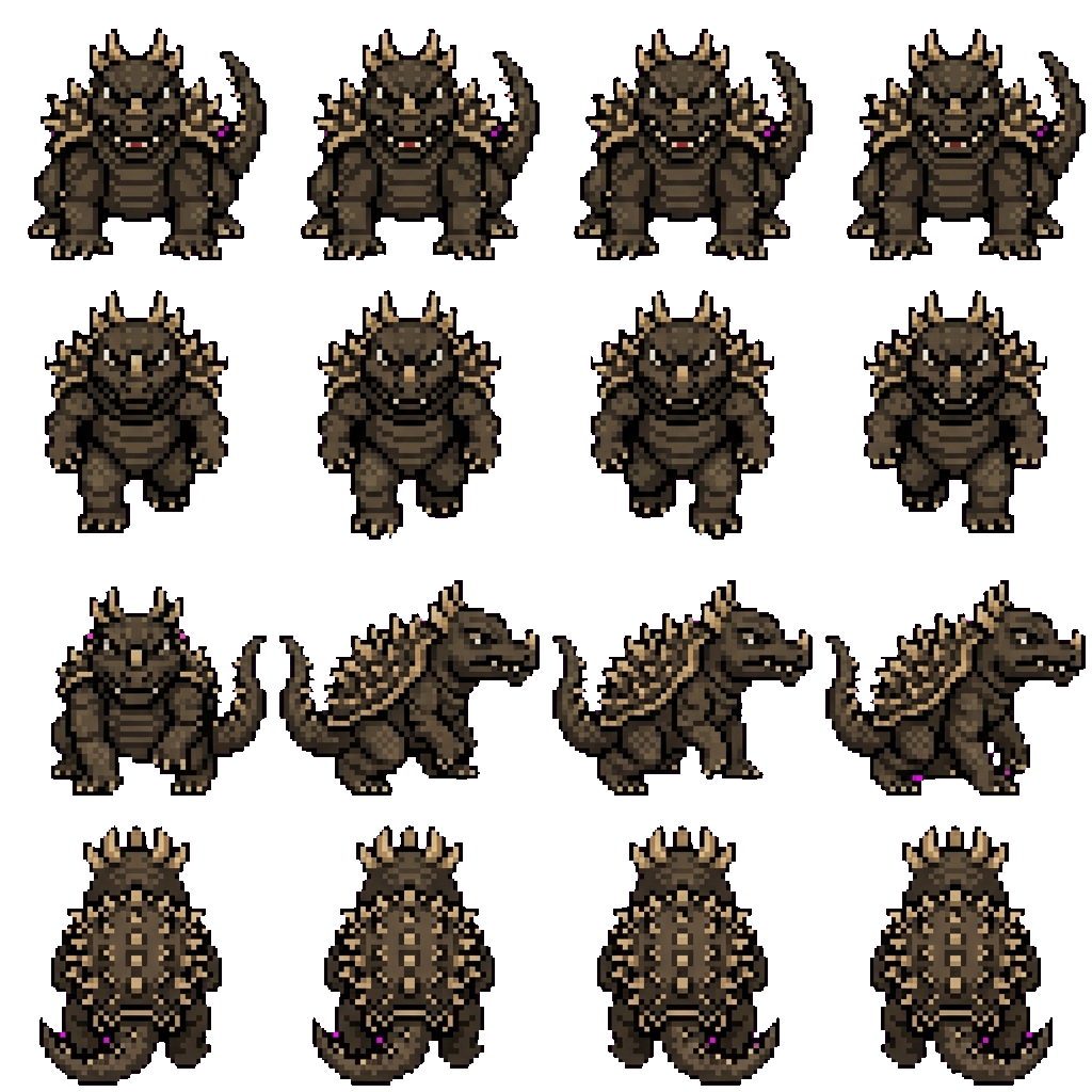 Anguirus movement sprite