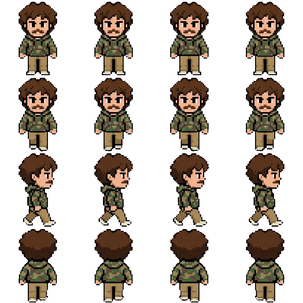 Tanner movement sprite