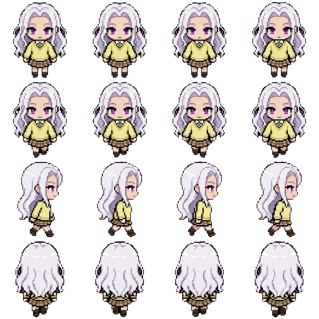 Reika Getsumei movement sprite