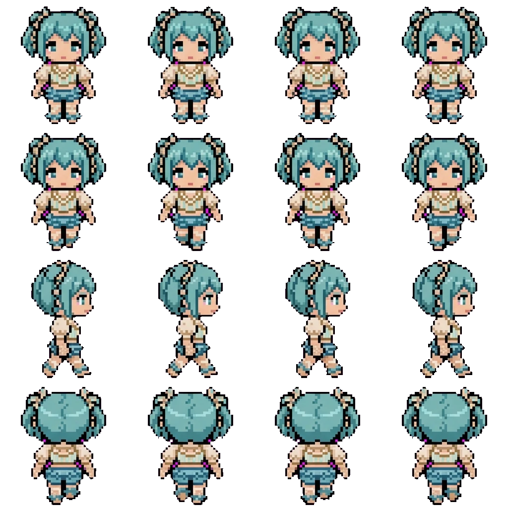 Melanie Martinez movement sprite