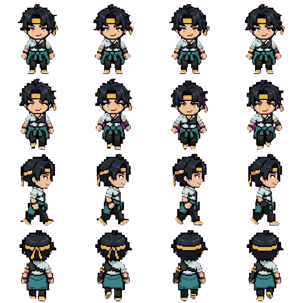 Asaba Harumasa movement sprite