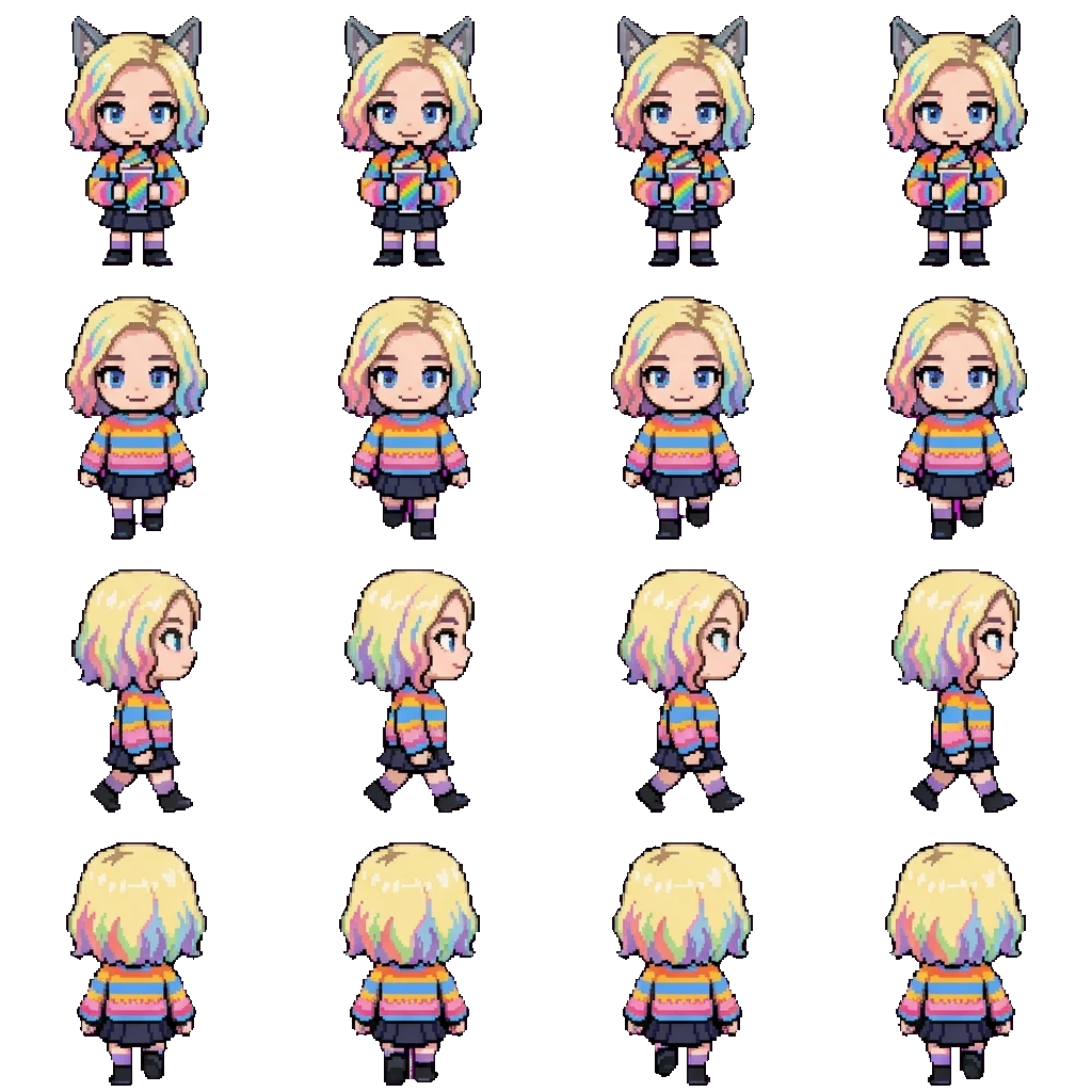 Enid movement sprite