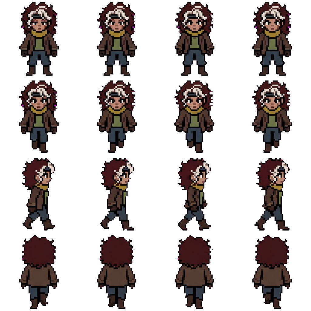 Rouge movement sprite