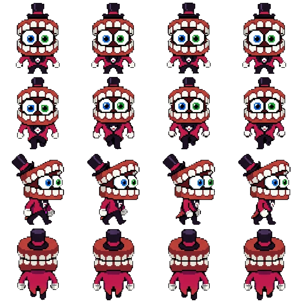 Caine movement sprite