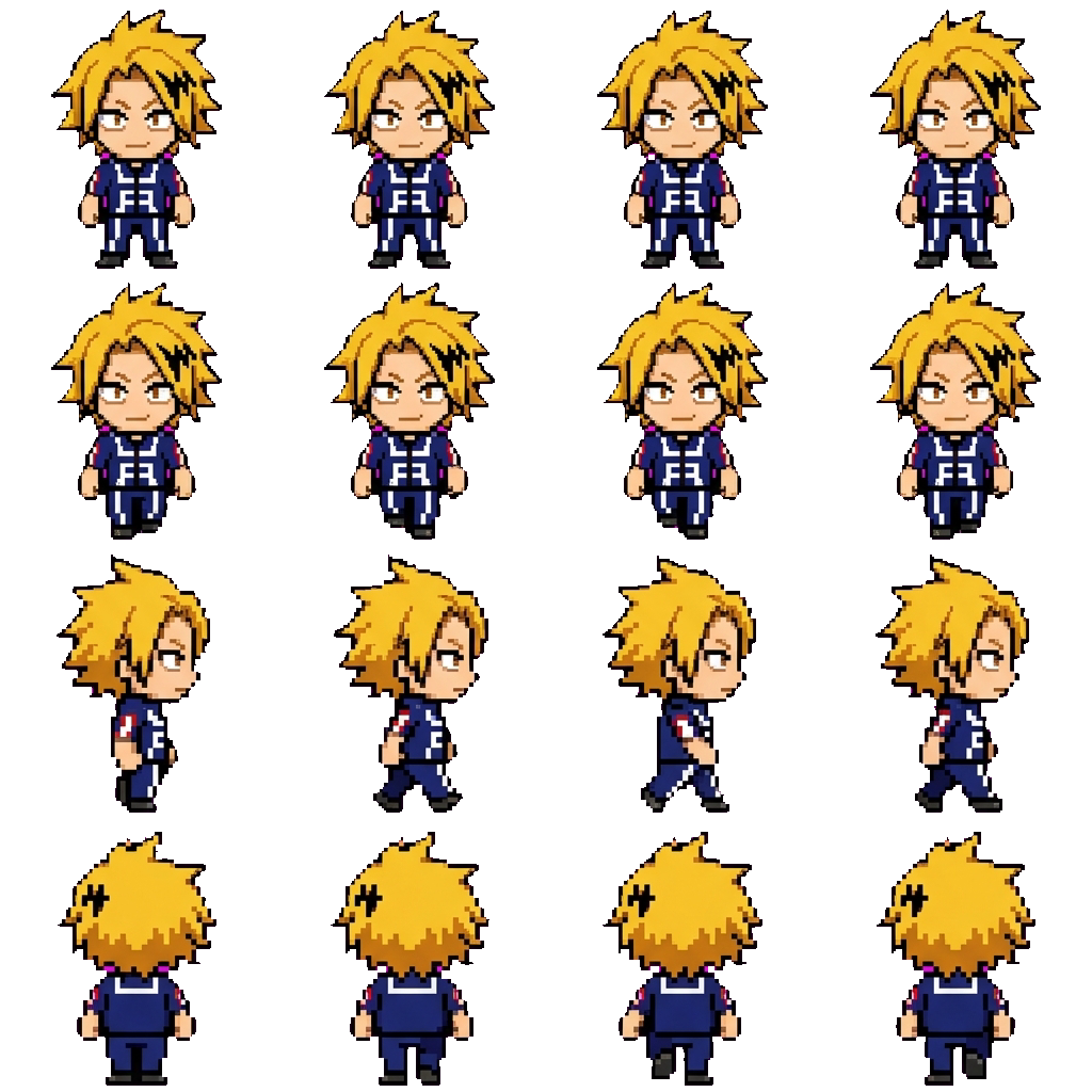 Denki movement sprite