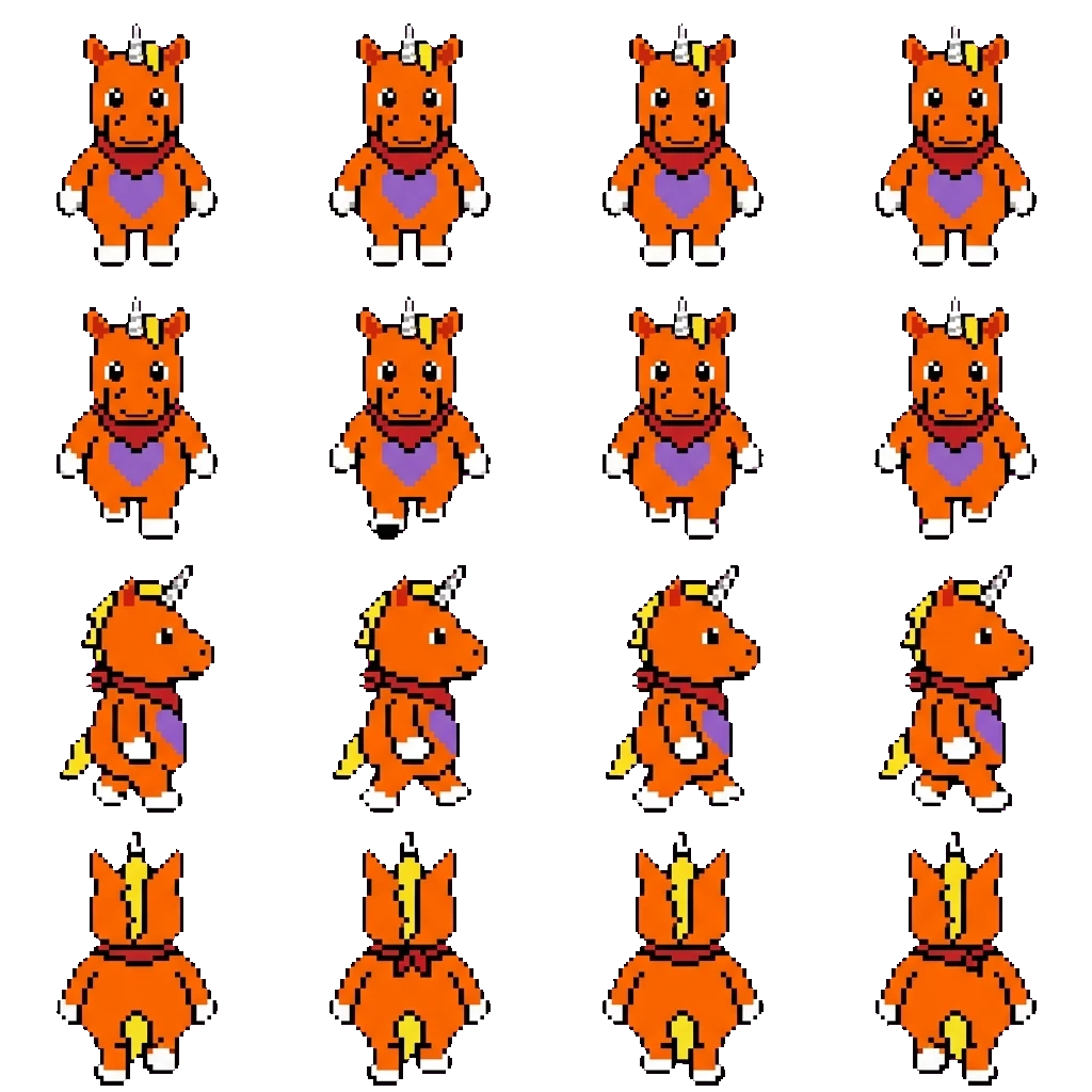 Buddy movement sprite