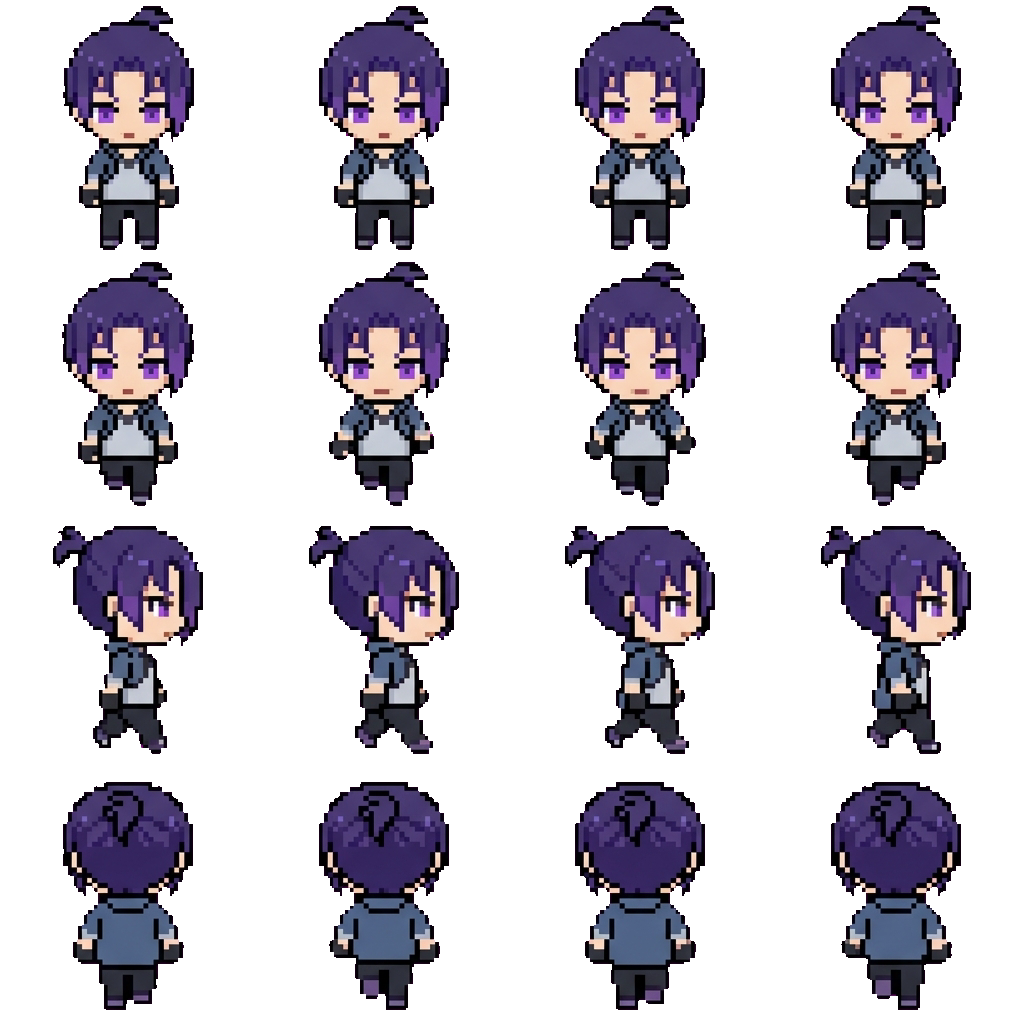 Reo Mikage movement sprite