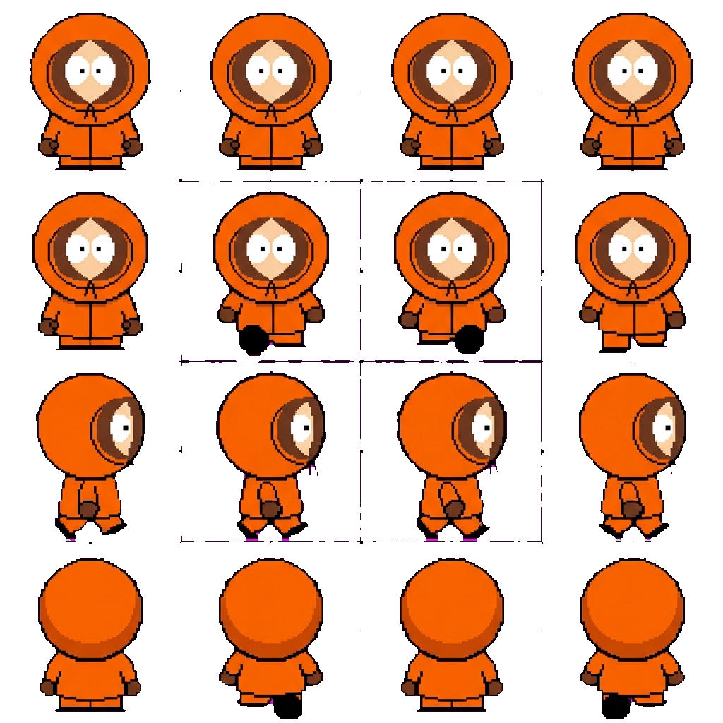 Kenny movement sprite