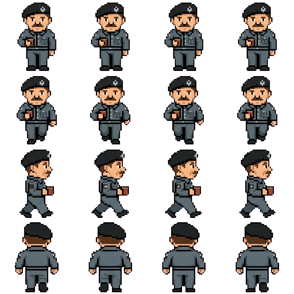 James Harrington movement sprite