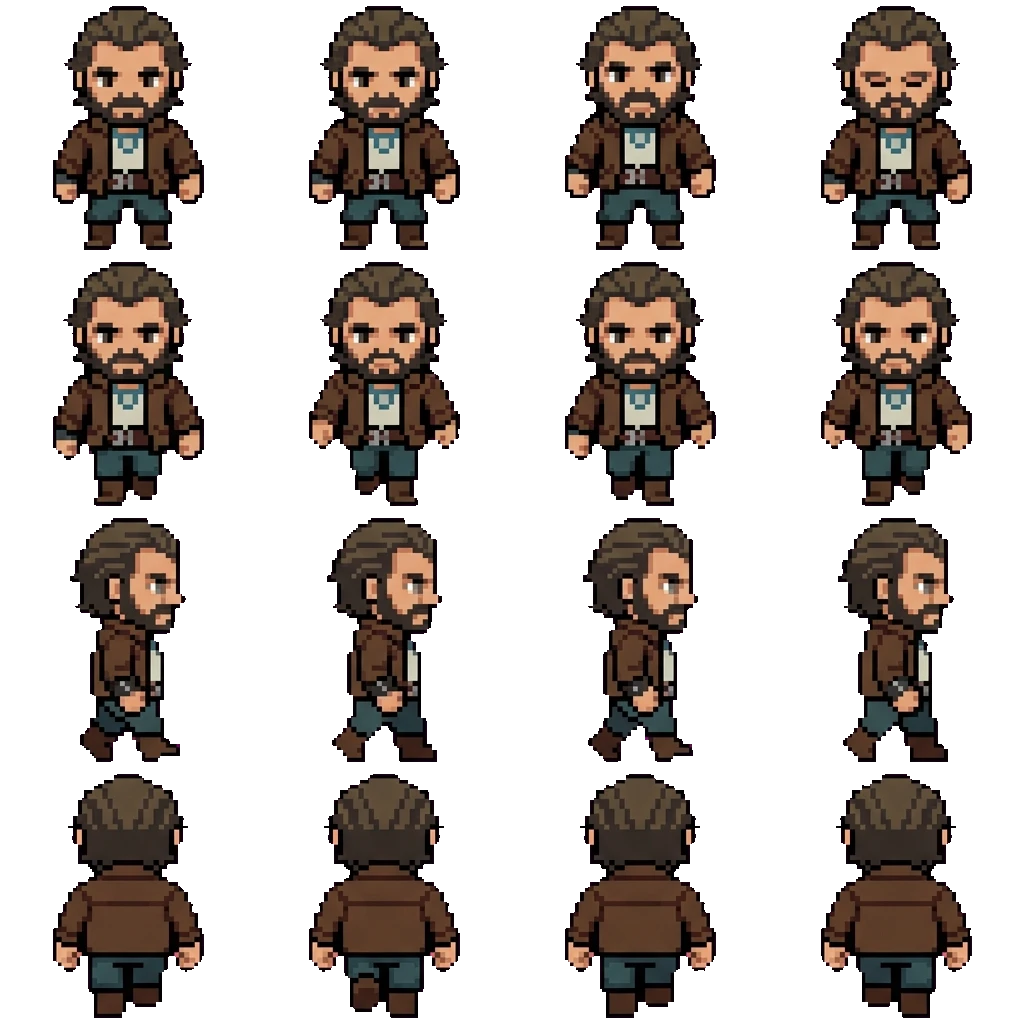 Vander movement sprite