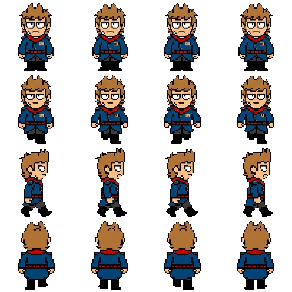 Red Leader Tord movement sprite