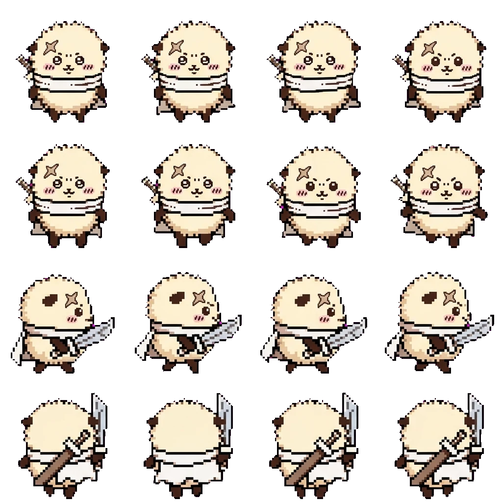Rakko movement sprite