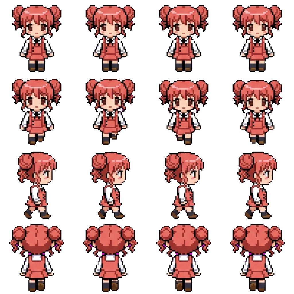 Hiro movement sprite