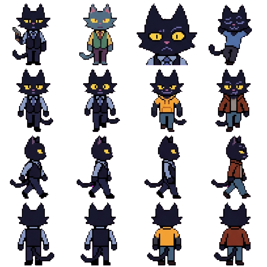 Secret Agent movement sprite