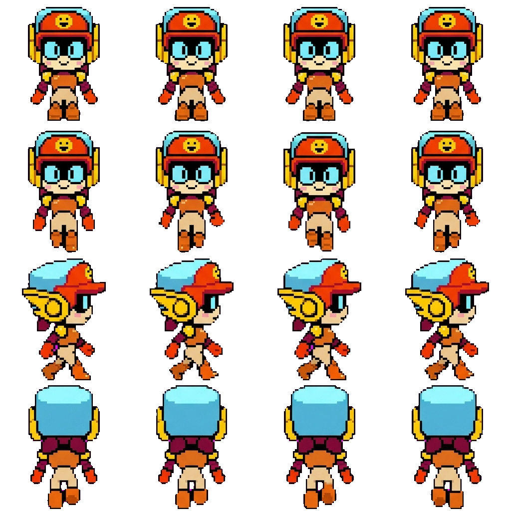 Larry movement sprite