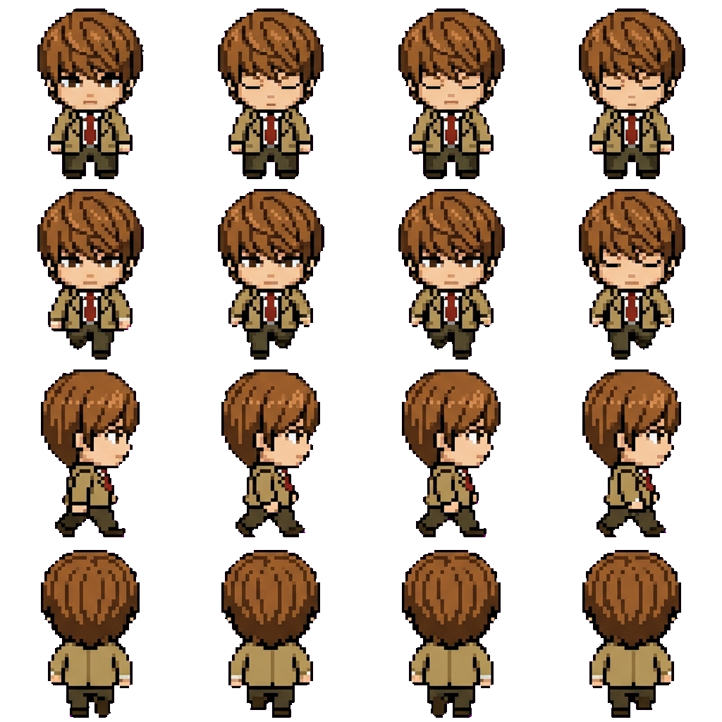 Light movement sprite