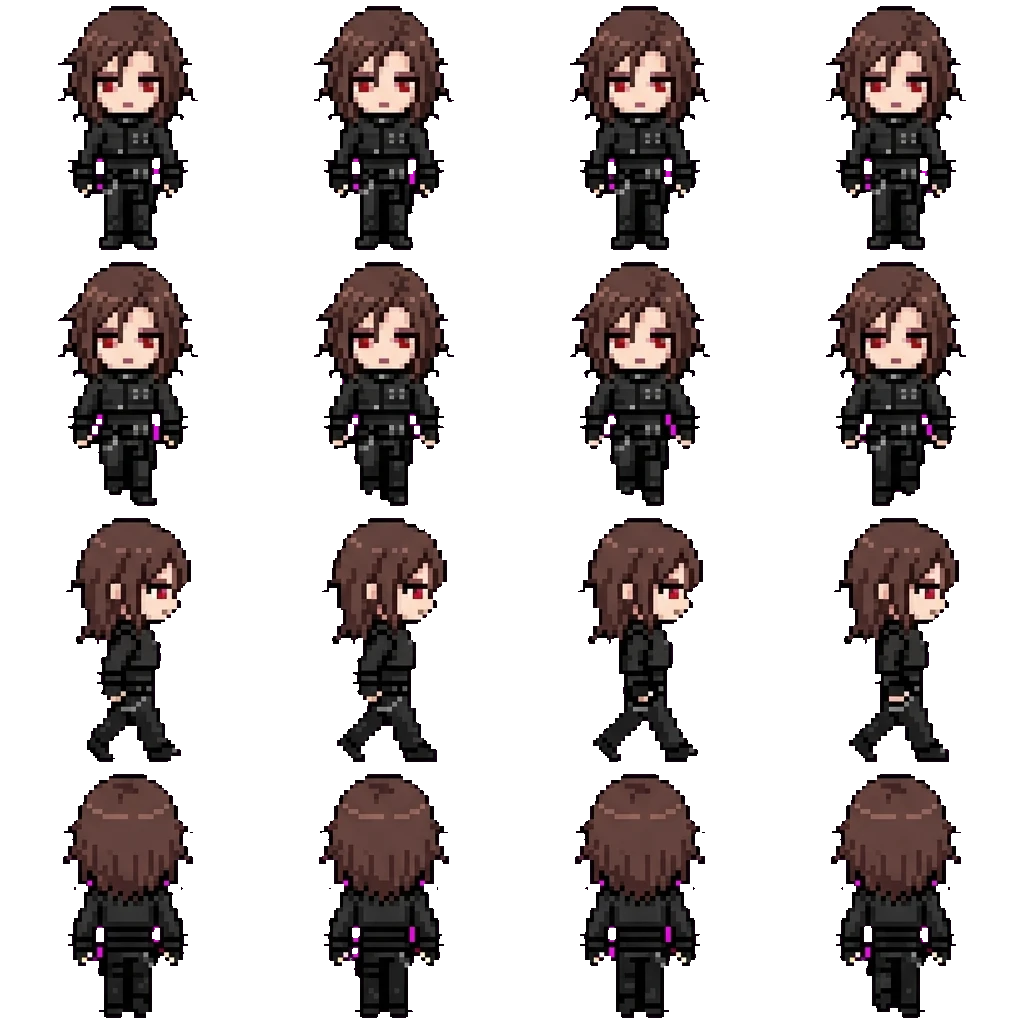 Luke movement sprite