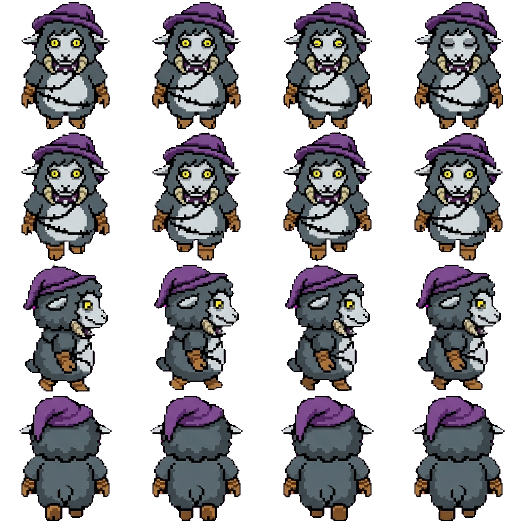 Rachel Waterman movement sprite