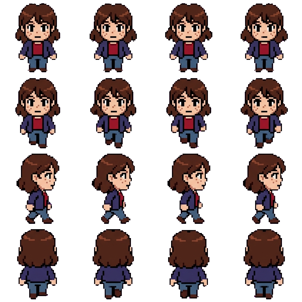 Marla movement sprite