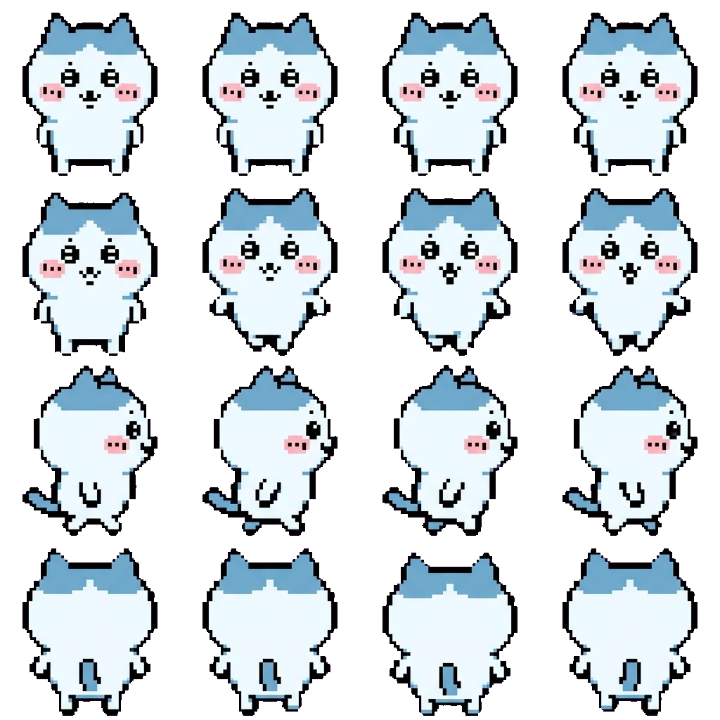 Hachiware movement sprite