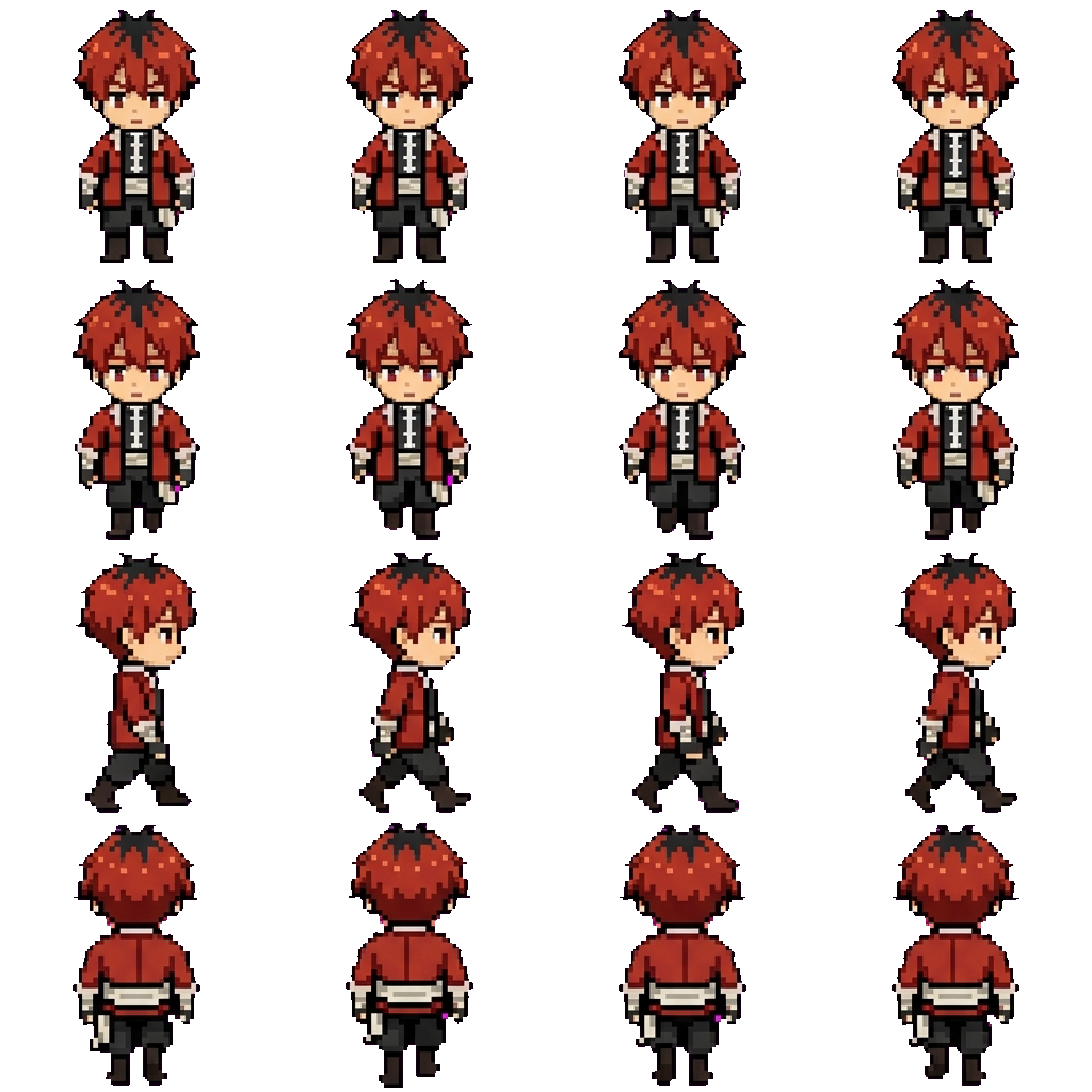 Stark movement sprite