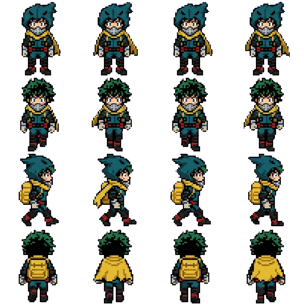 Deku movement sprite
